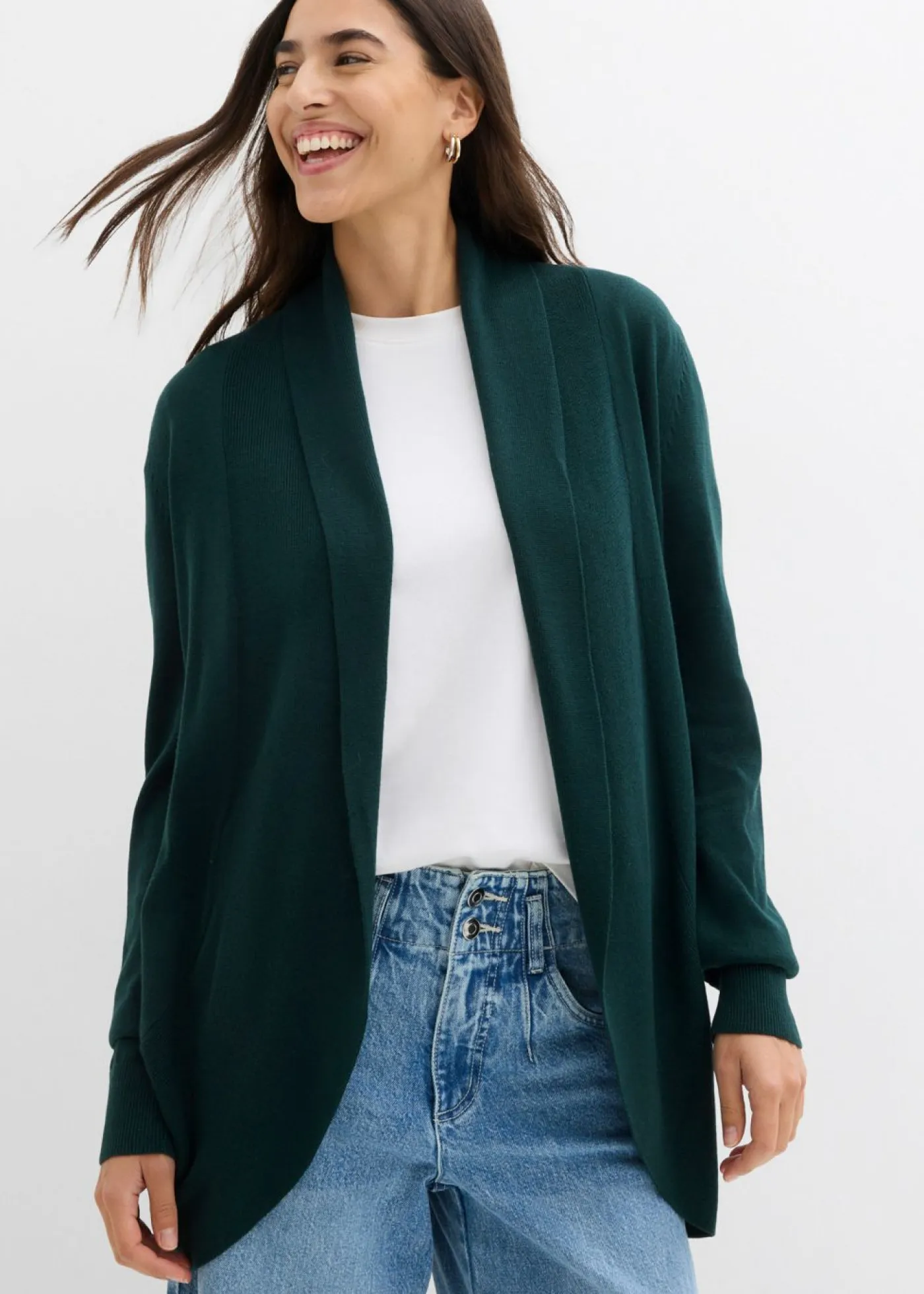 Mujer bonprix bonprix Chaqueta de punto fino