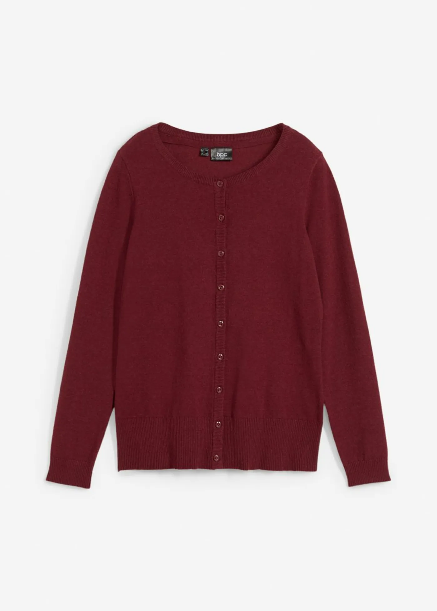 Mujer bonprix bonprix Chaqueta de punto fino con algodón reciclado