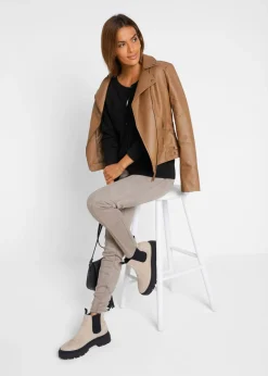 Mujer bonprix bonprix Chaqueta de punto fino con algodón reciclado