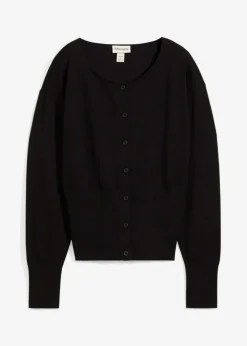 Mujer bonprix bonprix Chaqueta de punto fino con cuello redondo