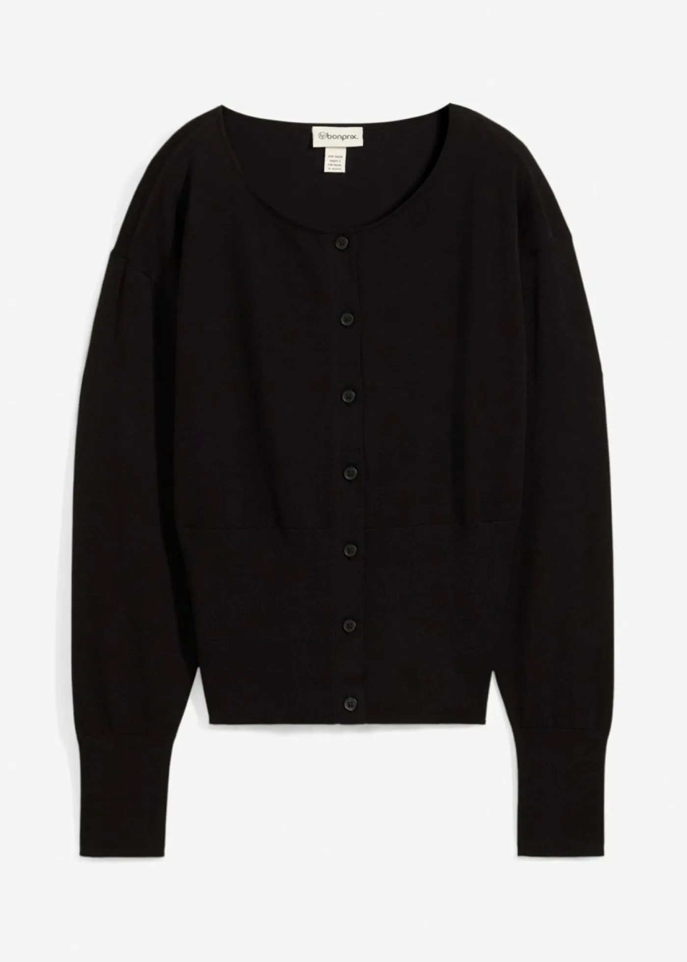 Mujer bonprix bonprix Chaqueta de punto fino con cuello redondo