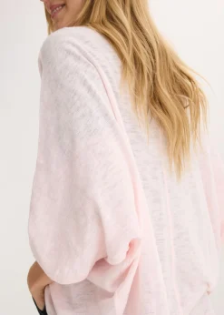 Mujer bonprix bonprix Chaqueta de punto fino de algodón puro