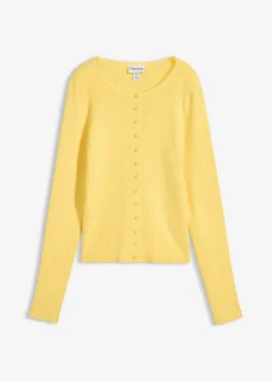 Mujer bonprix bonprix Chaqueta de punto fino de mezcla de viscosa suave