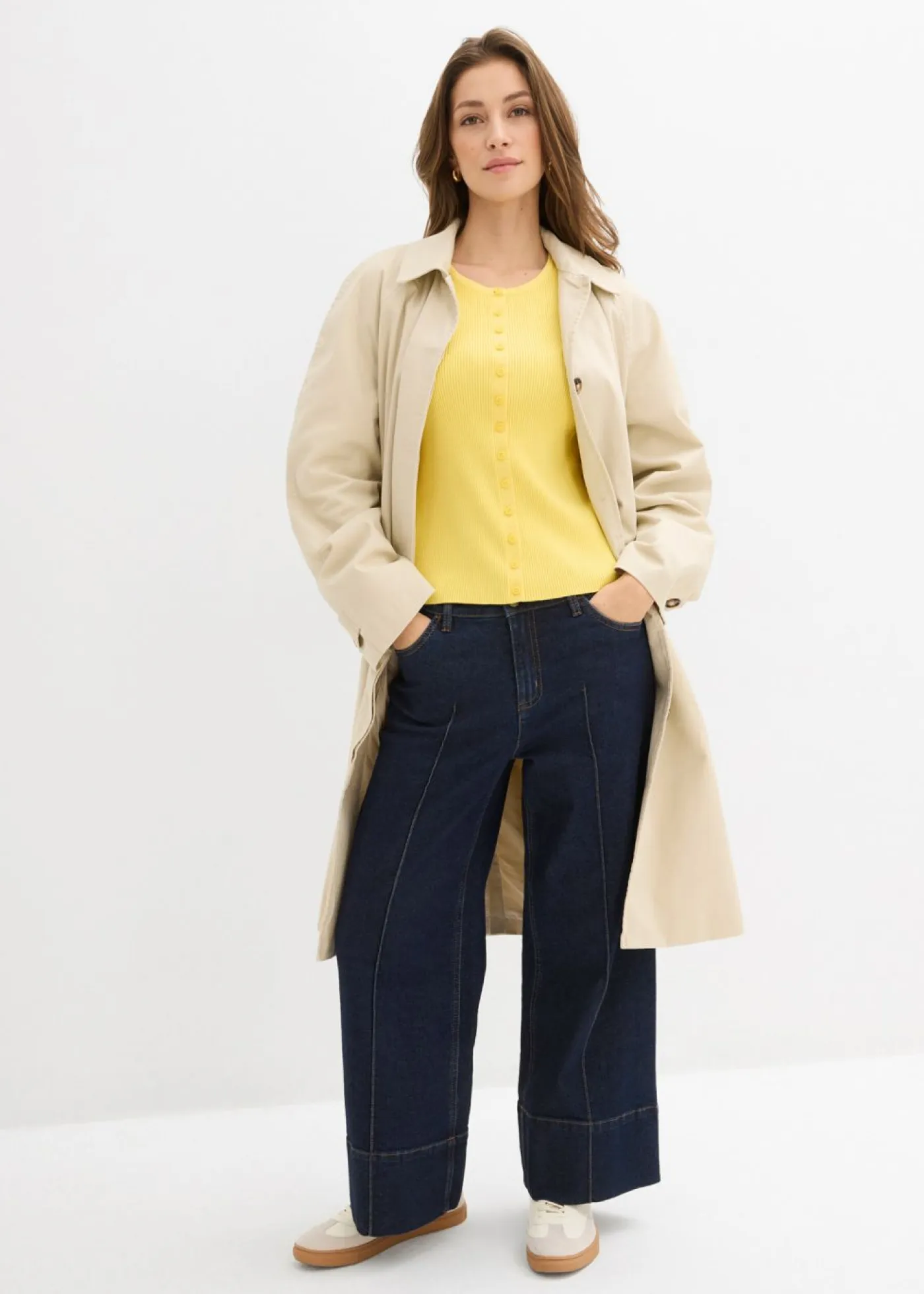 Mujer bonprix bonprix Chaqueta de punto fino de mezcla de viscosa suave