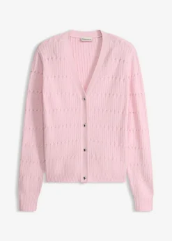 Mujer bonprix bonprix Chaqueta de punto fino de mezcla de viscosa