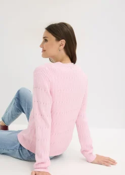 Mujer bonprix bonprix Chaqueta de punto fino de mezcla de viscosa