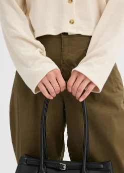 Mujer bonprix bonprix Chaqueta de punto fino de canalé