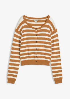 Niños bonprix bonprix Chaqueta de punto fino de mezcla de viscosa suave