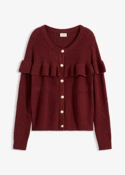 Mujer bonprix bonprix Chaqueta de punto fino de mezcla de algodón