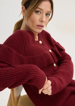 Mujer bonprix bonprix Chaqueta de punto fino de mezcla de algodón