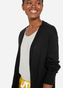 Mujer bonprix bonprix Chaqueta de punto fino de algodón