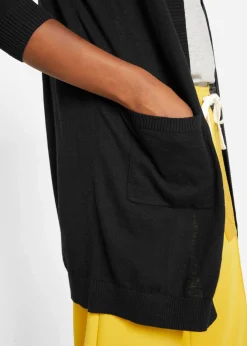 Mujer bonprix bonprix Chaqueta de punto fino de algodón