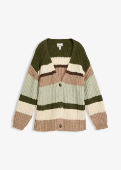 Mujer bonprix bonprix Chaqueta de punto grueso con degradado cromático