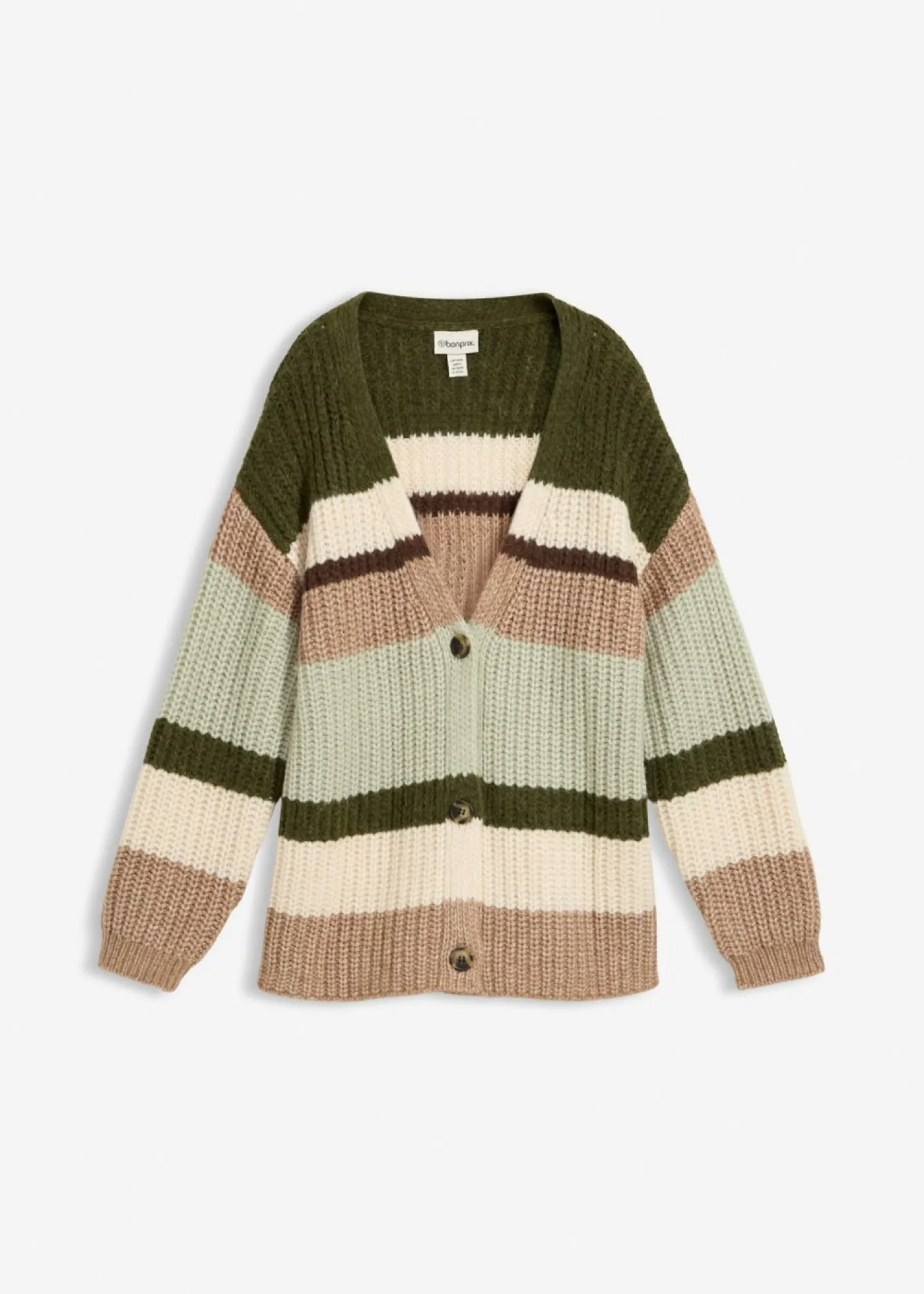 Mujer bonprix bonprix Chaqueta de punto grueso con degradado cromático