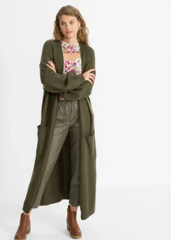 Mujer bonprix bonprix Chaqueta de punto holgada de largo midi