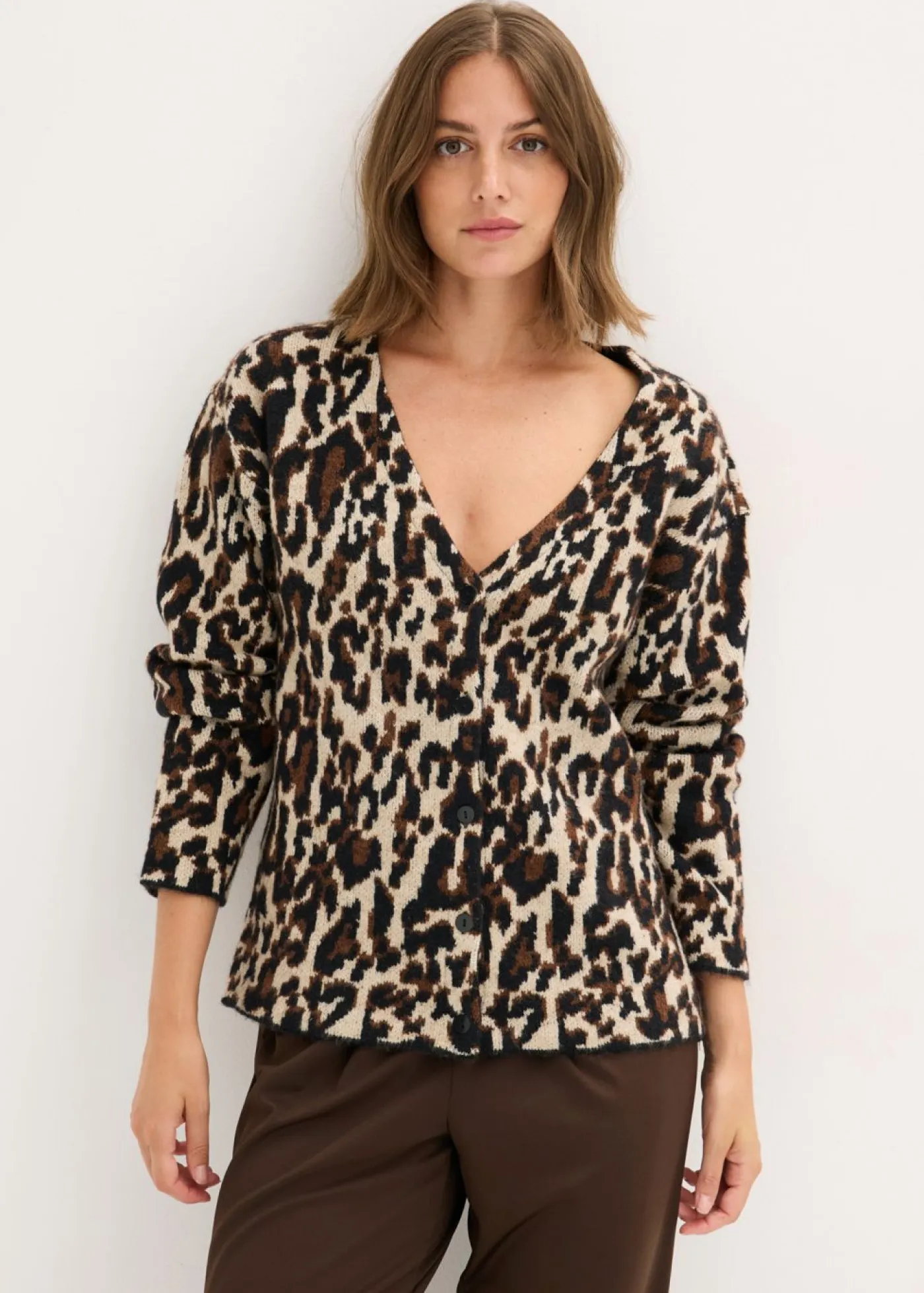 Mujer bonprix bonprix Chaqueta de punto jacquard