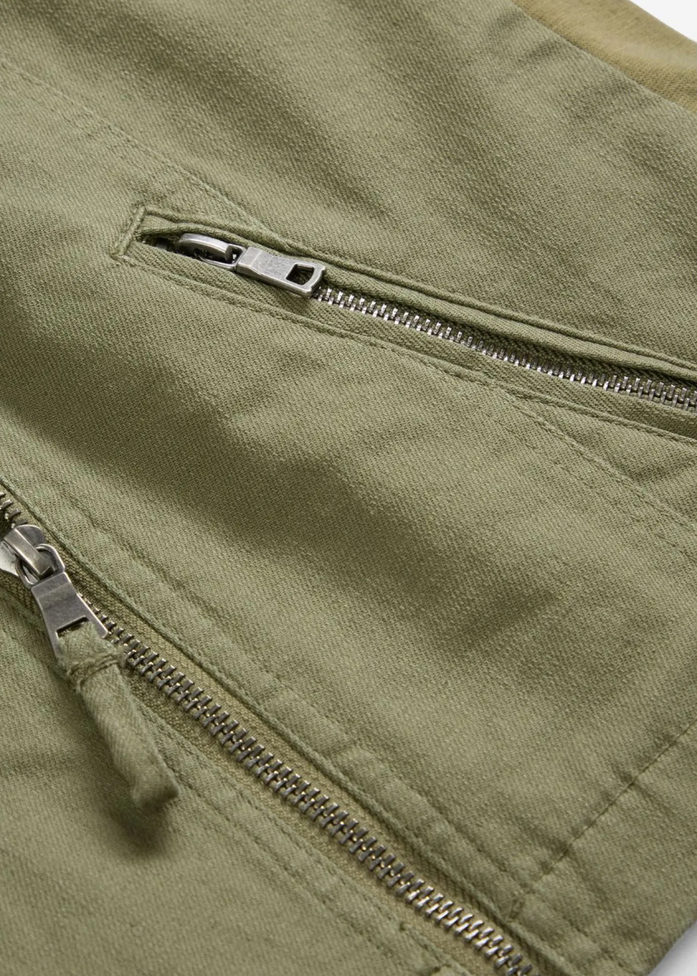 Mujer bonprix bonprix Chaqueta de sarga de algodón con insertos elásticos en los laterales