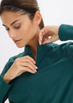 Mujer bonprix bonprix Chaqueta deportiva térmica con media cremallera y material de secado rápido