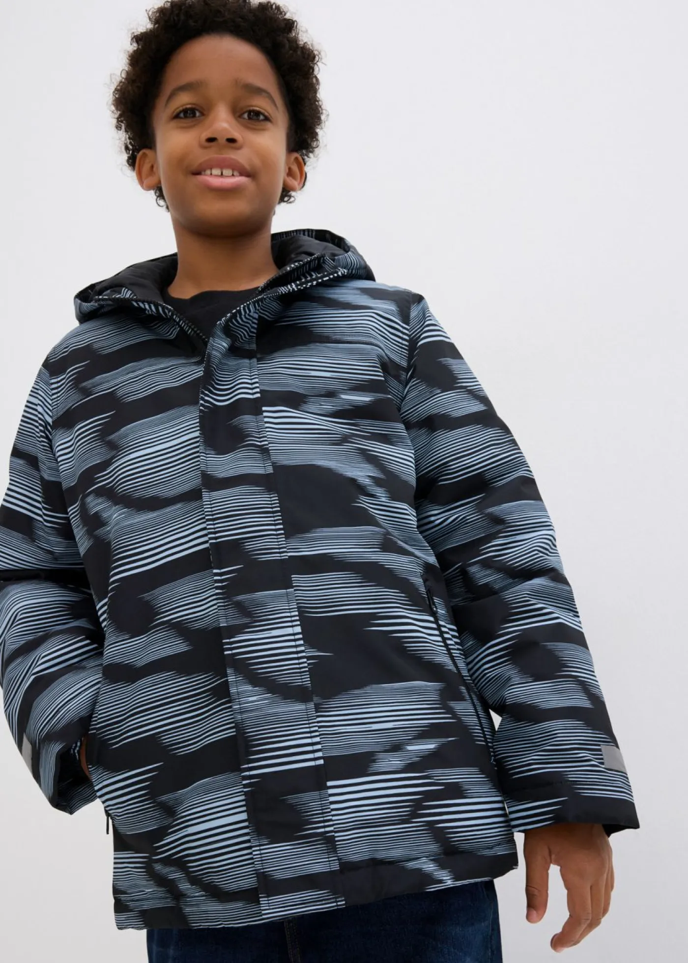 Niños bonprix bonprix Chaqueta funcional impermeable con detalles reflectantes