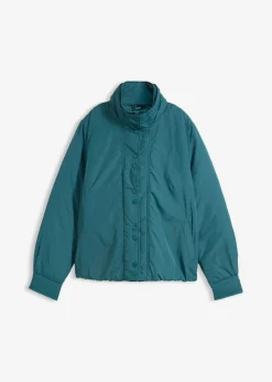 Mujer bonprix bonprix Chaqueta funcional impermeable con aspecto 2 en 1