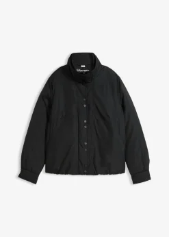 bonprix bonprix Chaquetas Y Abrigos>Chaqueta funcional impermeable con aspecto 2 en 1 Negro