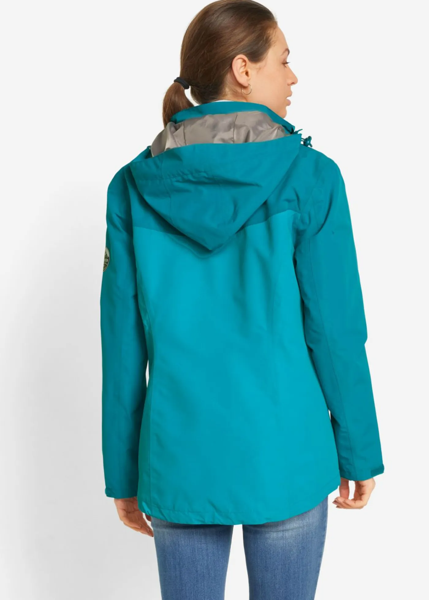 Mujer bonprix bonprix Chaqueta funcional impermeable con capucha