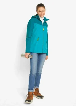 Mujer bonprix bonprix Chaqueta funcional impermeable con capucha