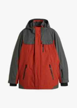 Hombre bonprix bonprix Chaqueta funcional impermeable con capucha desmontable