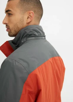Hombre bonprix bonprix Chaqueta funcional impermeable con capucha desmontable