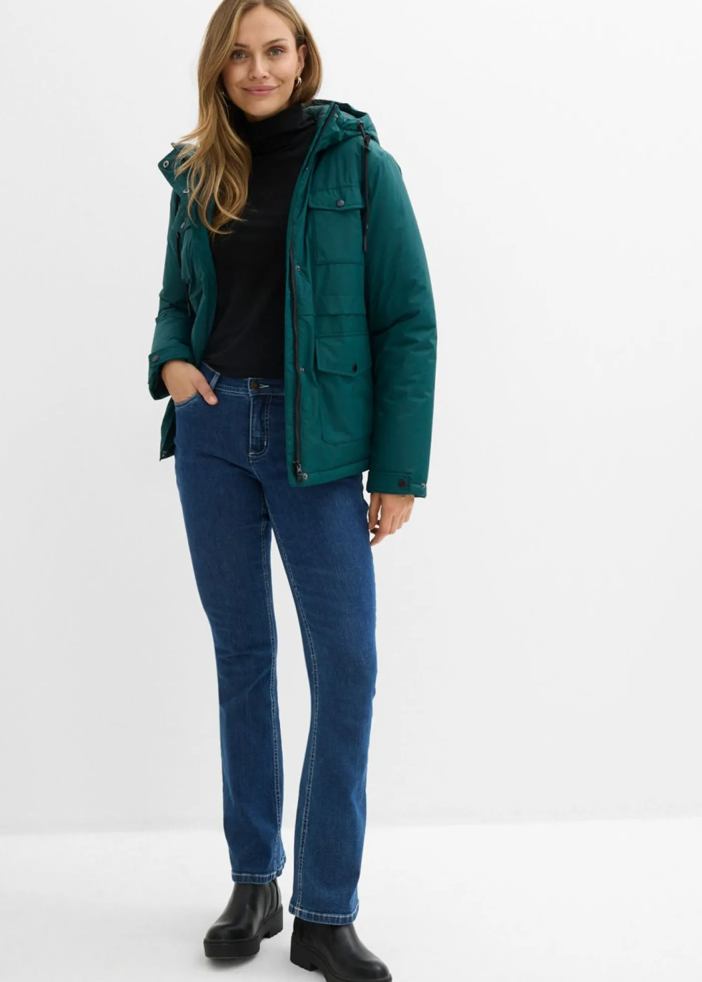 Mujer bonprix bonprix Chaqueta funcional impermeable