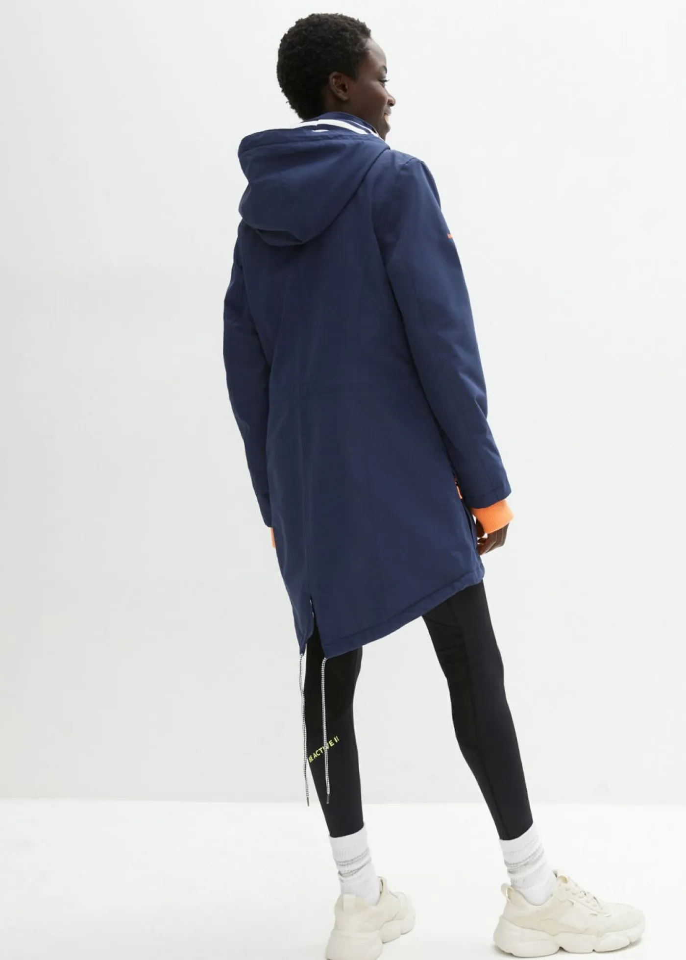 bonprix bonprix Chaquetas Y Abrigos>Chaqueta funcional impermeable de entretiempo Azul marino