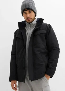 Hombre bonprix bonprix Chaqueta funcional impermeable con capucha enrollable