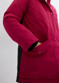 Niños bonprix bonprix Chaqueta funcional impermeable con capucha desmontable y detalles reflectantes