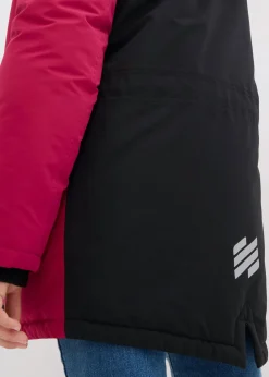 Niños bonprix bonprix Chaqueta funcional impermeable con capucha desmontable y detalles reflectantes