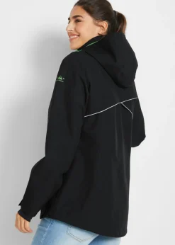 Mujer bonprix bonprix Chaqueta funcional impermeable con detalles reflectantes