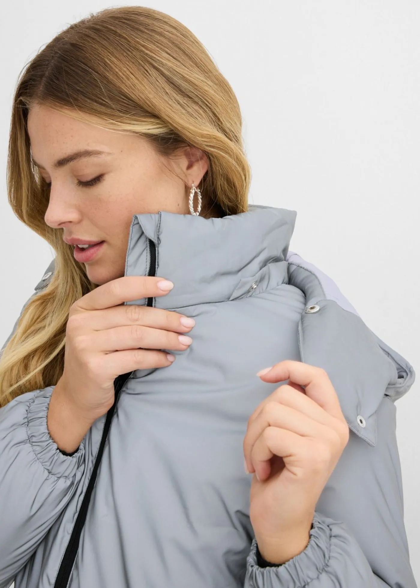 bonprix bonprix Chaquetas Y Abrigos>Chaqueta funcional reflectante Plata