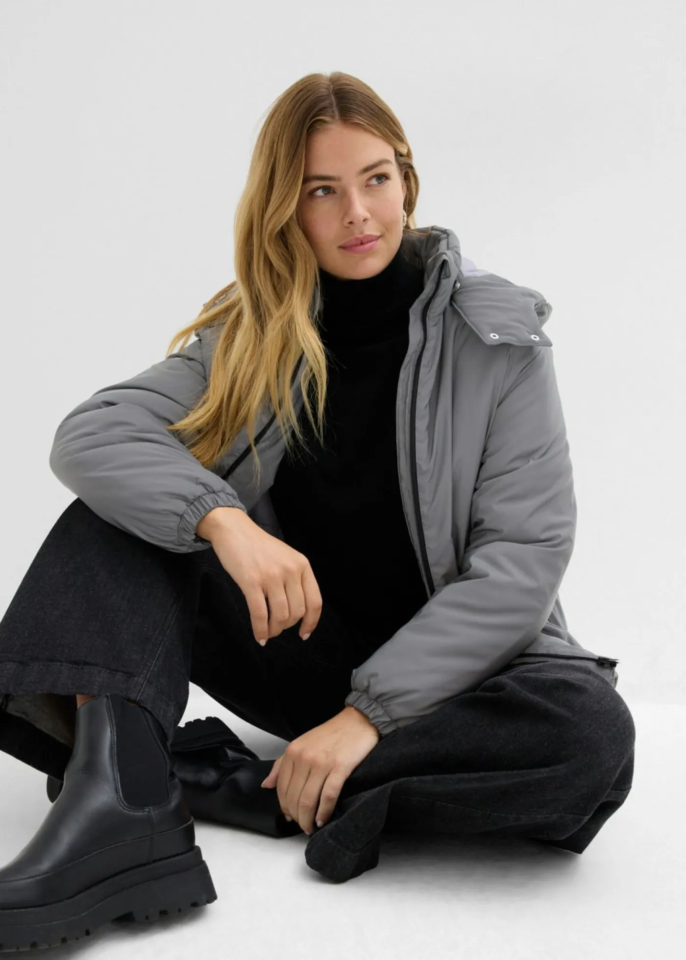 bonprix bonprix Chaquetas Y Abrigos>Chaqueta funcional reflectante Plata