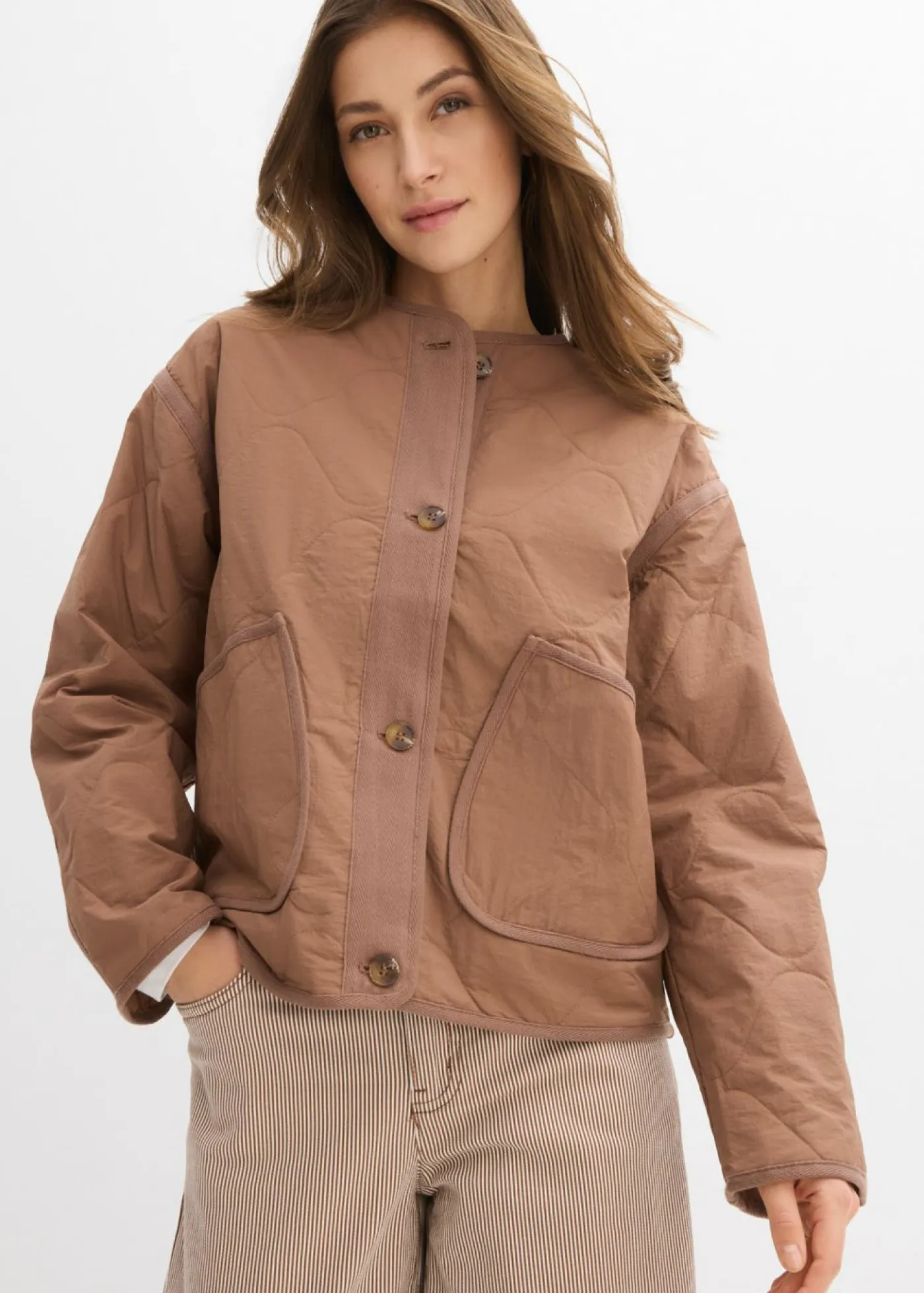 Mujer bonprix bonprix Chaqueta guateada