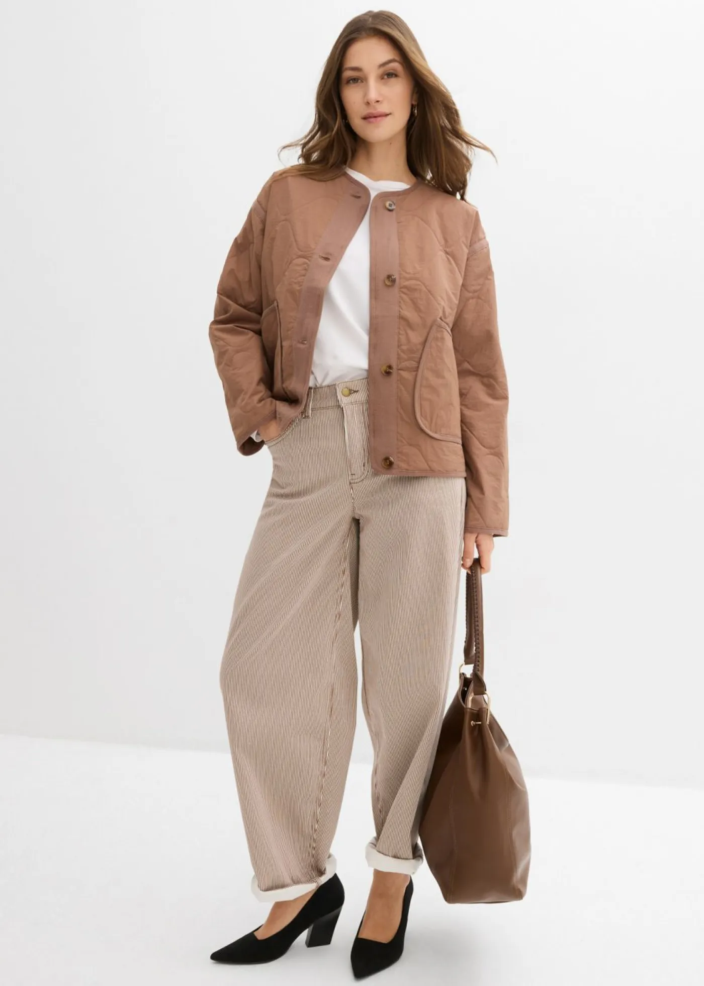 Mujer bonprix bonprix Chaqueta guateada