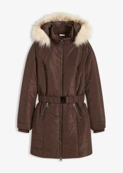 bonprix bonprix Chaquetas Y Abrigos>Chaqueta guateada Marrón oscuro