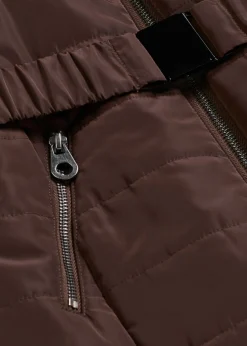 bonprix bonprix Chaquetas Y Abrigos>Chaqueta guateada Marrón oscuro