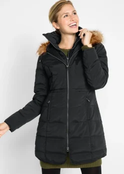 Mujer bonprix bonprix Chaqueta guateada con capucha