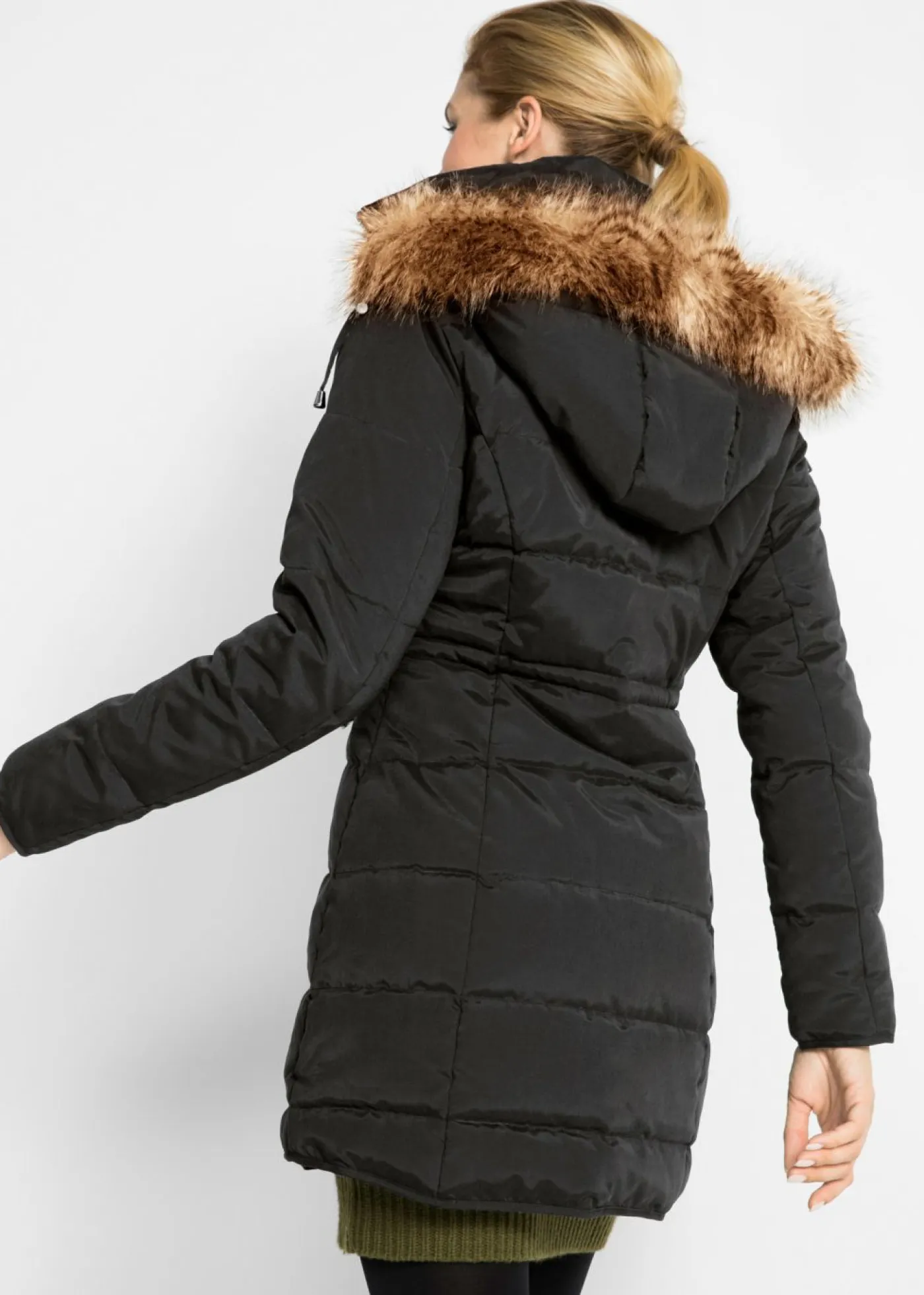 Mujer bonprix bonprix Chaqueta guateada con capucha