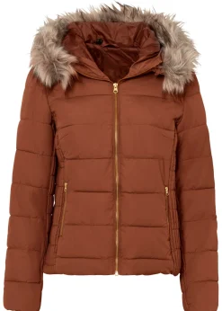 bonprix bonprix Chaquetas Y Abrigos>Chaqueta guateada de poliéster reciclado Marrón castaño