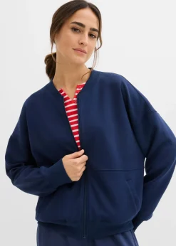 Mujer bonprix bonprix Chaqueta holgada de chándal de neopreno