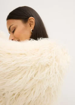 Mujer bonprix bonprix Chaqueta holgada de pelo sintético