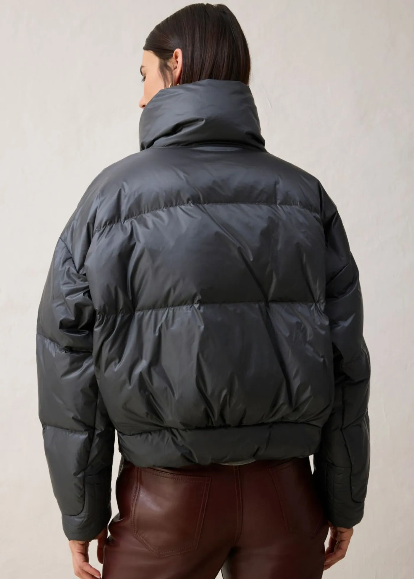 bonprix bonprix Premium|Chaquetas Y Abrigos>Chaqueta impermeable con plumón reciclado antracita