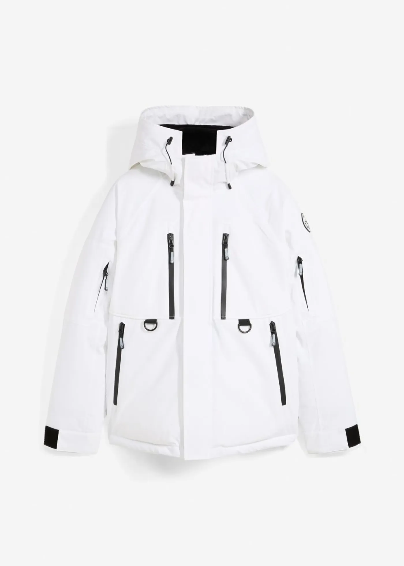 Mujer bonprix bonprix Chaqueta impermeable de esquí con protector antinieve