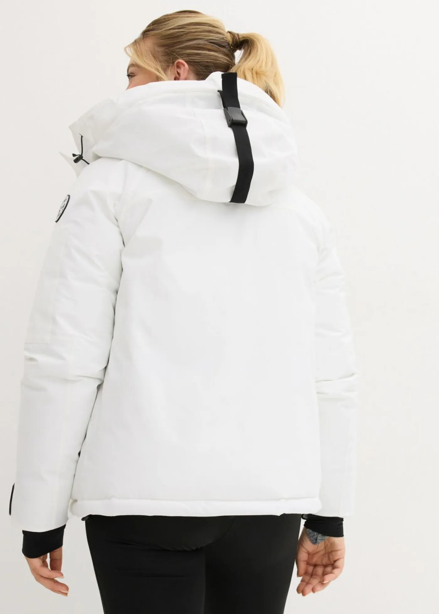 Mujer bonprix bonprix Chaqueta impermeable de esquí con protector antinieve