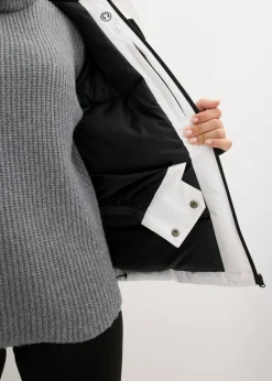 Mujer bonprix bonprix Chaqueta impermeable de esquí con protector antinieve